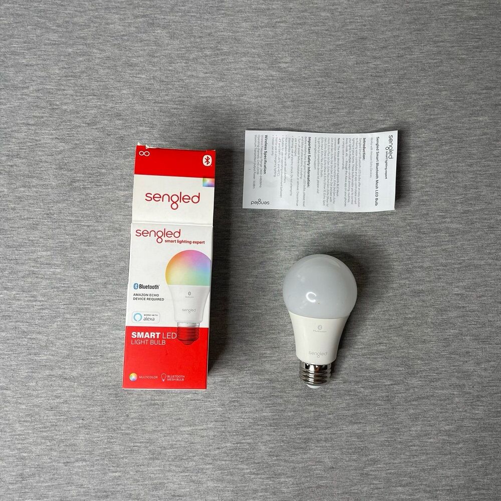 Amazon Sengled Color Changing Alexa Bluetooth Smart Light Bulb